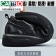 卡帝乐鳄鱼（CARTELO）轻奢男鞋真皮商务休闲皮鞋2025秋季头层牛皮透气正装皮鞋 878-黑色 38