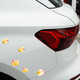 PS Car Decal Cover Scratch Sticker Car Body Small Scratch Waterproof Sunscreen Petals Internet Celebrity Personalized Car Sticker Pattern Pink Petal/TA683-3