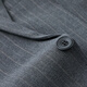 Jinlilai Genauer Wollmänneranzug schwarzer Arbeitsplatz formelle Verschleiß Busing Iron Arbeit Bräutigam Hochzeitsanzug Jacke 695 Marine Blau 180/92A empfohlen 140-155jin [Jin ist gleich 0,5 kg]