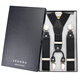 IFSONG men's adult pants men's trousers suspenders Y-shaped strap clip fat people elastic non-slip suspenders gift box brown Y-shaped SUS080E