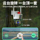镭威视4g太阳能摄像头室户外防水无需连wifi终身流量免电无电无网监控家用360度全景全彩夜视追踪农村 高配【免充值】三画面+64G卡 【PIR录像】【日夜全彩】【声光报警】