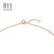 Chow Sang Sang 18K Rose Gold Necklace Daily Luxe Pearl Pendant with Chain 89678U Pricing 47cm