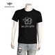 Camiseta sin género de manga corta de la marca Andseeyou, la nueva camiseta de tendencia nacional de moda de verano, modelos de modernas y transpirables modelos de modernas, blanco 2xl blanco, blanco 2xl