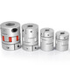 DFC aluminum alloy plum blossom coupling high torque CNC lathe screw rod elastic star motor coupling sleeve outer diameter 95 length 126 hole diameter 22 to 55 optional