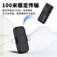 Shisuo shisuo wireless lavalier microphone for video recording, outdoor interview, mobile live broadcast recording equipment, clip-on one-to-two A5 elegant white one-to-two Android interface I super long battery life