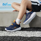 361 Kindersportschuhe Laufschuhe 2025 Sommerjungen und Mädchen 3-12 Jahre altes leichtes großes Mesh-Laufschuhe Blau 35