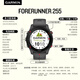 Garmin FR255 Running Sports Smart Watch Watch Outdoor Multi-Frequency Multi-Star Positionnement Marathon Fer Three-School Festival Mid-Automn Gift Forerunner255 Mystery Grey