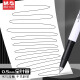 Mañana (m/g) Pen con lápiz neutral Pen GP1390 Comercial Oficina de Negocios Nutrales Cabeza 0.5 Examen de estudiante Pen de agua especial 2 Negro de cabecera de calabaza de 12 mañana