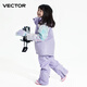 
Vector Children's ski suits, ski pants, men and girls split tops, pants, single board, double board, winter thickened waterproof and warm, Romantic Elf [ski jacket] 130cm