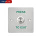 XMSJ Access Control Switch Panel selbst-Reseet 86 Typ Türknopf schmale lange Säule Taste Langstreifen Typ + unterer Box Typ Z3519D2W Größe 90*E-Türöffnungs-Taste