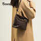 
15MINS bag women's 2025 autumn and winter bucket bag women's commuting large capacity single shoulder crossbody bag casual women's bag