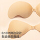 猫人（MiiOW）乳贴文胸内衣女士无痕无肩带内衣抹胸大胸防滑防走光胸贴婚纱夏季 芒果杯肤色 80C