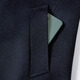 
Hengyuanxiang winter new cashmere wool blend long jacket thick casual lapel wool coat men's warm Navy Blue XL /180/96A