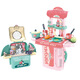 Xiongcheng Children's House Playing Toy Set Men and Girls Kitchen Makeup Tools Doctor Playing Home Equip Card 2-in-1 Backpack - Cute Pet Theme