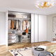 Midas Metal Cloakroom Customized Bedroom Built-in Wardrobe Home Combination Clothes Rack Multifunctional Storage Room Storage Room Customized Photoshoot The price is subject to the design plan.