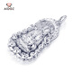Aido Diamond Platinum Men's Pendant Flame Guanyin Platinum Customizable pt950 Necklace Not Included PT950 Pendant 19.9-20.1g + Free Leather Cord