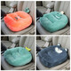 Chuangjingyi chooses a seat cushion that does not hurt your butt after sitting for a long time, a car seat cushion that prevents butt pain while driving, a butt cushion that prevents you from getting tired after sitting for a long time, and a car seat cushion that lasts for a long time. Cactus, curved surface, non-slip, extra thick type (for children under 15 years old)