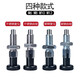 Beijing Times indexing pin knob plunger self-locking stainless steel spring positioning pin reset type coarse thread PMXK/PMXYK M16*1.5-8 carbon steel (self-locking) fine thread