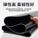 Zuoyou Zhonggong high voltage insulating rubber mat power distribution room rubber mat insulating floor mat 6KV black flat insulating mat