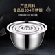 FISDDIS 304 stainless steel oil basin commercial kitchen oil sauce basin thickened lard oil tank seasoning basin soy sauce tank 9 inches