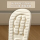 Bermus Eva slippers for women in summer indoor home 2025 new style bathroom non-slip couple wearing shit-sliding slippers for men deep purple 38-39 positive size (inner length 250MM)