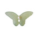 QUAMER gold store model, if you bloom, butterflies come naturally, vintage natural Xiu jade freshwater pearl brooch