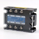 Relé de estado sólido trifásico MGR-3 032 3880Z DC-AC DC controlado con DC 80A Relé + Radiador pequeño + Ventilador pequeño