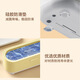 Double multi-function cleaning machine ultrasonic usb charging household glasses machine braces cleaning jewelry cleaning jewelry microwave cleaning machine gray charging model