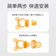 马博士婴儿咬咬袋吃水果神器宝宝果蔬辅食器硅胶咬咬胶乐 咬咬袋+刮泥勺