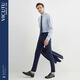 VICUTU men's trousers fashionable business commuting dark blue trousers 175/84B