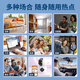 潮芙鸟随身wifi免插卡2025款移动wifi6无线路由器全屋4G网络覆盖无线网通用无限流量便携式三网通5Ghz 至尊版【提速688%】10000毫安+充电二合一