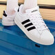 Adidas Neo board shoes men's shoes women's shoes spring new couple sneakers retro low top casual shoes GW9195 white 36