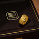 Chow Tai Fook Heritage Gift Furui Continuous Heritage Taotie Pattern Gold Ring Men's F213140 Labor Cost 1020 Price Ancient Method No. 19 Pure Gold About 11.78g