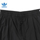 阿迪达斯（adidas）三叶草男裤2025夏季新款休闲裤梭织透气直筒裤长裤工装运动裤 JW9896黑白 三条纹 XS