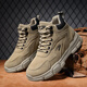 
Changxiang Huili Martin boots men's shoes in summer sports winter large size non-slip waterproof construction site work mountaineering work labor protection shoes men YJ-9193 khaki 42