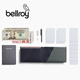 Bellroy澳洲 Travel Wallet春季新款多功能旅行钱包护照夹皮革防盗刷钱包 墨灰绿