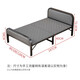 Haixifang (keine Installation) Klappbett Einbett Büro Mittagessen Mittagessen Haushalt Einfaches Bett Begleites Bett Hartes Board HC01 verbessert weiche Beutel Doppelbett-1,0 Meter breit doppelt faltet