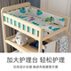 Tan Beiman Touchsing Table Столт с твердым деревом с пеленанием для подгузники с пеленанием для подгузника для детского ухода.