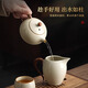 Shangyanfang Ru Kiln Teapot Tea Household Single Pot High-end Ceramic Ice Crack Glaze Xishi Pot One-person Kung Fu Tea Drinking Equipment