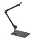 Budi desktop microphone stand with mobile phone clip condenser microphone cantilever placement rack U87/103 microphone live broadcast stand desktop cantilever stand (3/8 interface)