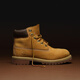Timberland Official Kicking Big Yellow Boots Martin Boots High-Top Outdoor Large 12709 12709W / Wheat Color Wide Version 35