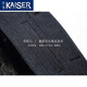凯撒（KAISER）貂皮大衣男士派克服水貂内胆整貂中长款翻领尼克服中老年皮草外套 灰条色+黑貂+水貂袖 3XL (185) 适合体重155-165斤