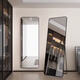 Jungle dressing mirror floor-standing full-length mirror hanging door clothing store fitting mirror simple home wall-mounted mirror black edge 160*50