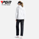 PGM Golfanzug Männer und Frauen Regenmantel Regenfisch Ganzkörperausrüstung und Hosen komplette Kleidung YF688-Weiß 2xl