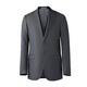 
VICUTU men's suit top wool business suit jacket VRS21312620 gray 170/92B