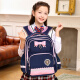UNIVERSITY OF OXFORD牛津大学儿童书包小学生女生护脊减负1-3-6年级女孩双肩背包轻便4 【热卖】X675深蓝粉 一到三年级
