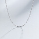Saturday Fu platinum necklace women's PT950 necklace B059394 about 1.27g 40+5cm birthday gift
