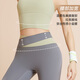 Victoria Traveler Yoga Suit Women's Summer Quick Dry Sports Lingerie High-Intensity Training Suit Running Fitness Vest Two-Piece Set Green M