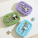 
Maixuan Insulated Lunch Box Office Worker 316 Stainless Steel Separate Lunch Box Microwave Heating Bento Box with Separate Insulation Box 3 Grids - Blue 1050ml [Free Spoon and Chopsticks]