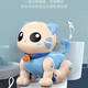 Di Zitu Hundebioner Roboter Fernbedienung Kinderspielzeugkätzchen ruft Programmierstunts Electric Boy Geschenk Smart Machine Meow [Blau] Fernbedienungsbatterie + Schraubendreher + Garantie